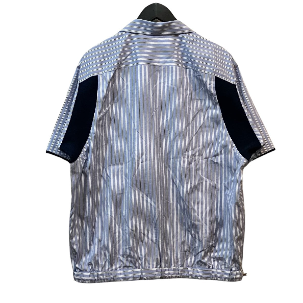 sacai トーマスメイソン半袖シャツ 古着・中古-2枚目のアイテム画像