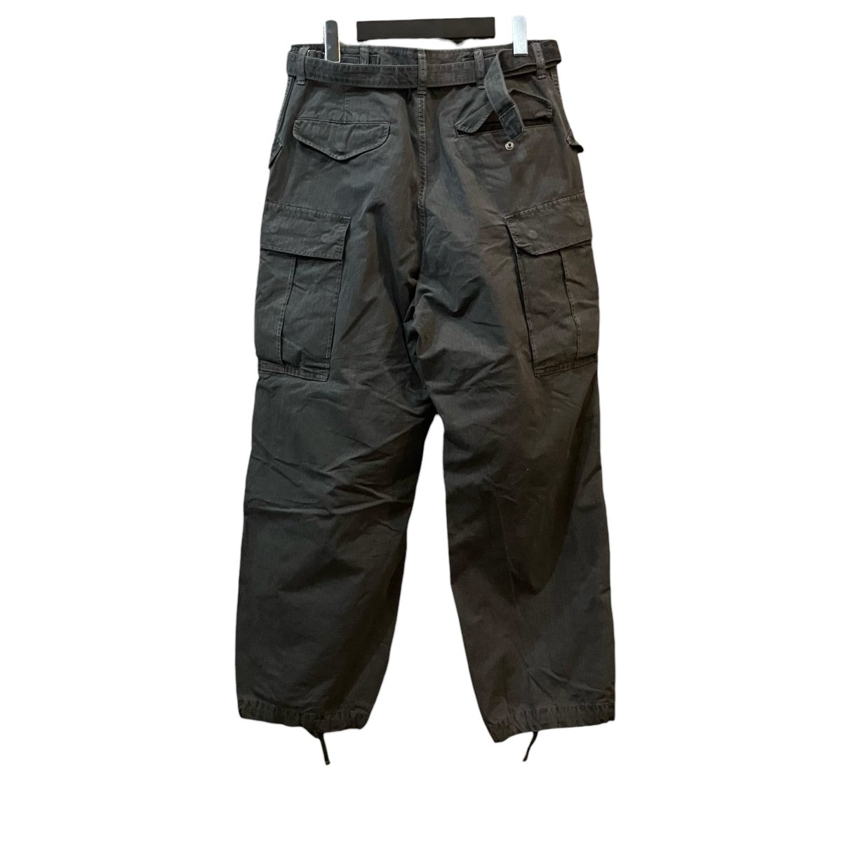 sacai ガーメントダイリップストップカーゴパンツ 古着・中古-1枚目のアイテム画像