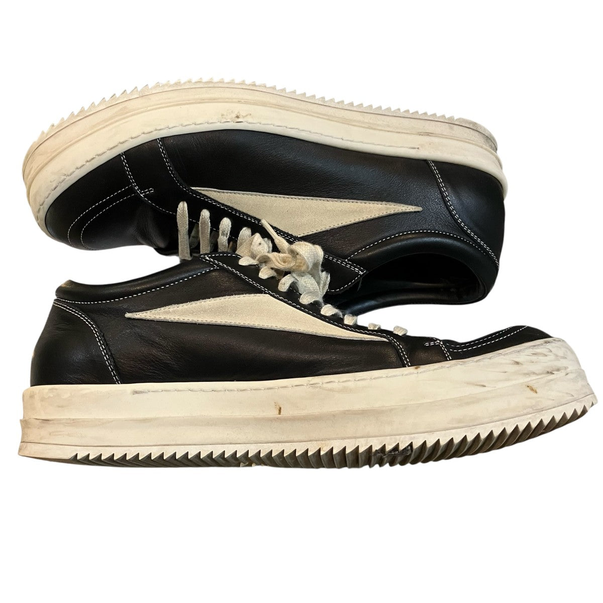 RICK OWENS 「VINTAGE SNEAKS」ローカットスニーカーRU02E1897 LCOLVS 古着・中古-5枚目のアイテム画像