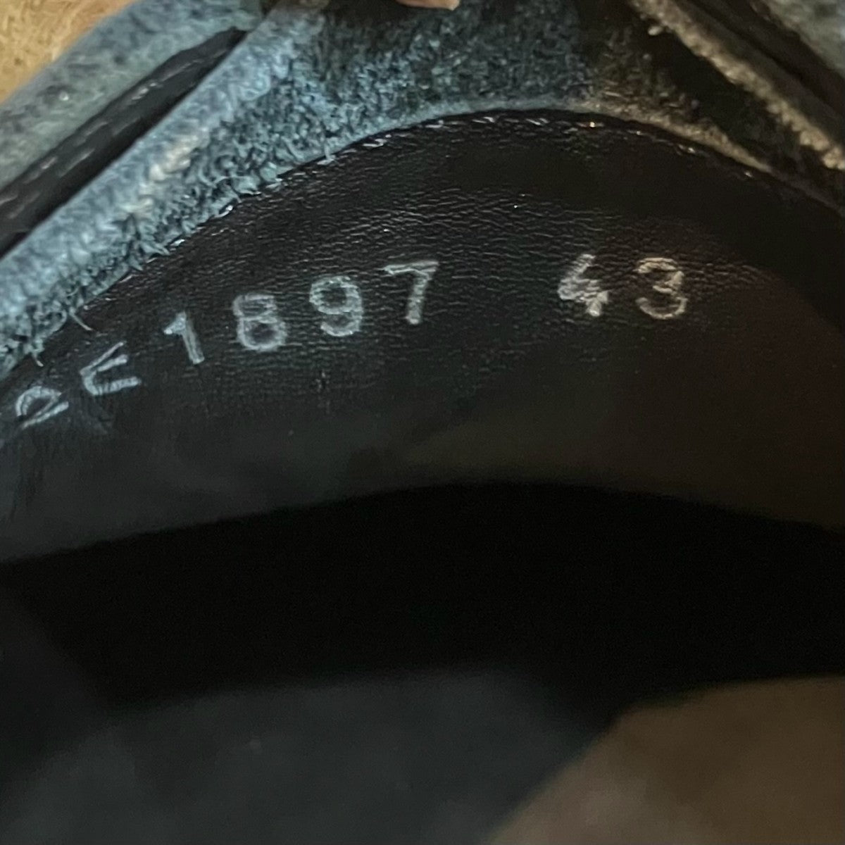 RICK OWENS 「VINTAGE SNEAKS」ローカットスニーカーRU02E1897 LCOLVS 古着・中古-8枚目のアイテム画像