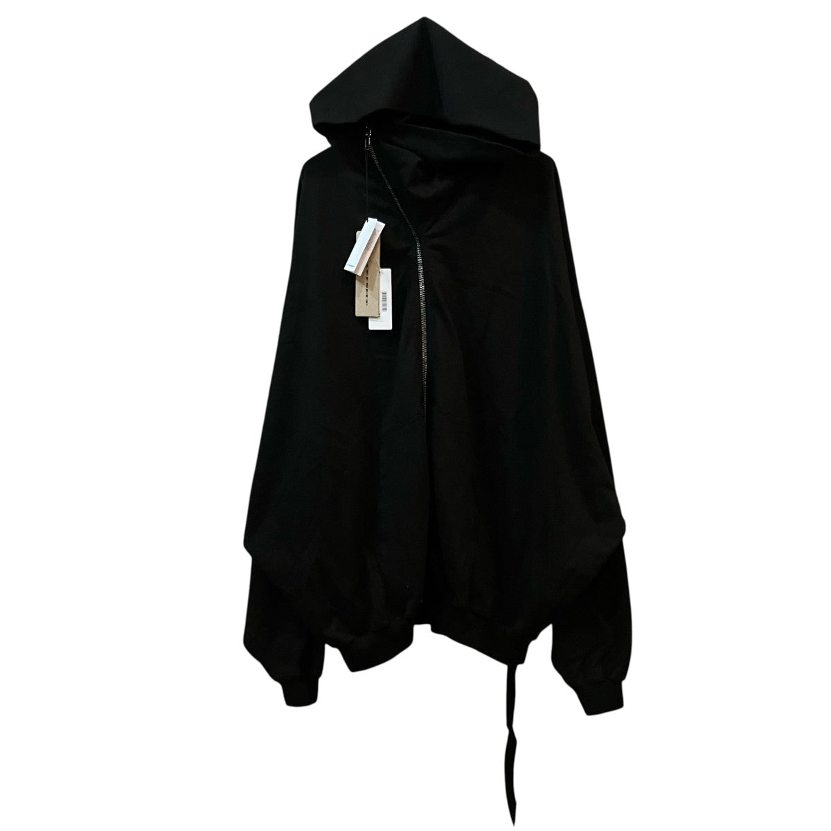 RICK OWENS MOUNTAIN HUN HOODIE ワイドジップパーカー 古着・中古-1枚目のアイテム画像