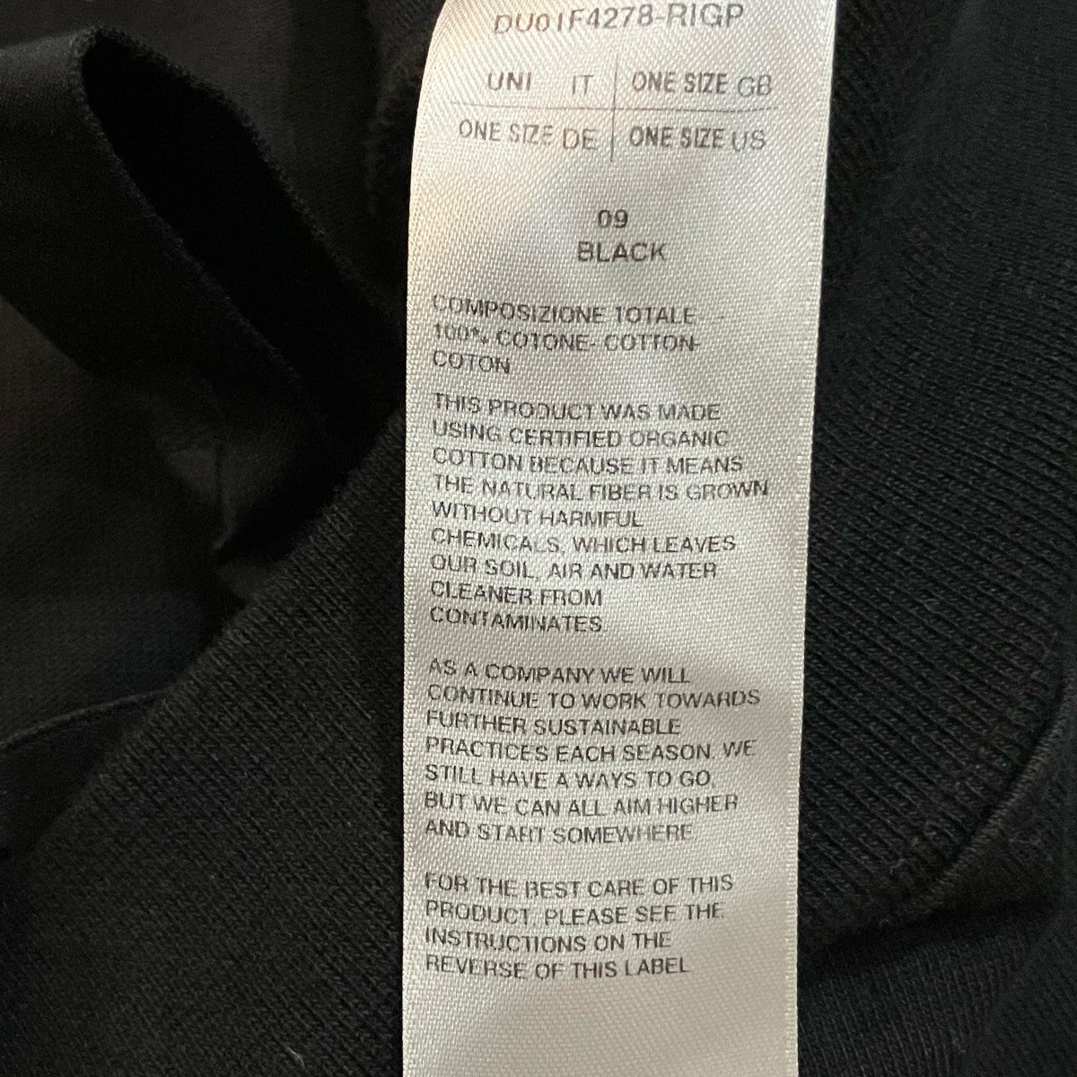 RICK OWENS MOUNTAIN HUN HOODIE ワイドジップパーカー 古着・中古-5枚目のアイテム画像