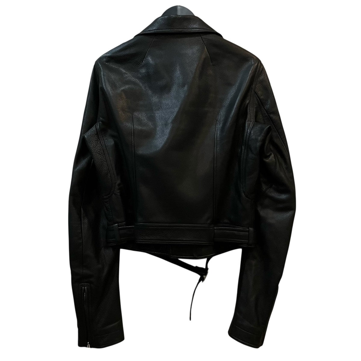 RICK OWENS 「LUKE STOOGES JACKET」レザーダブルライダースジャケットRU21S6771 LC 古着・中古-2枚目のアイテム画像