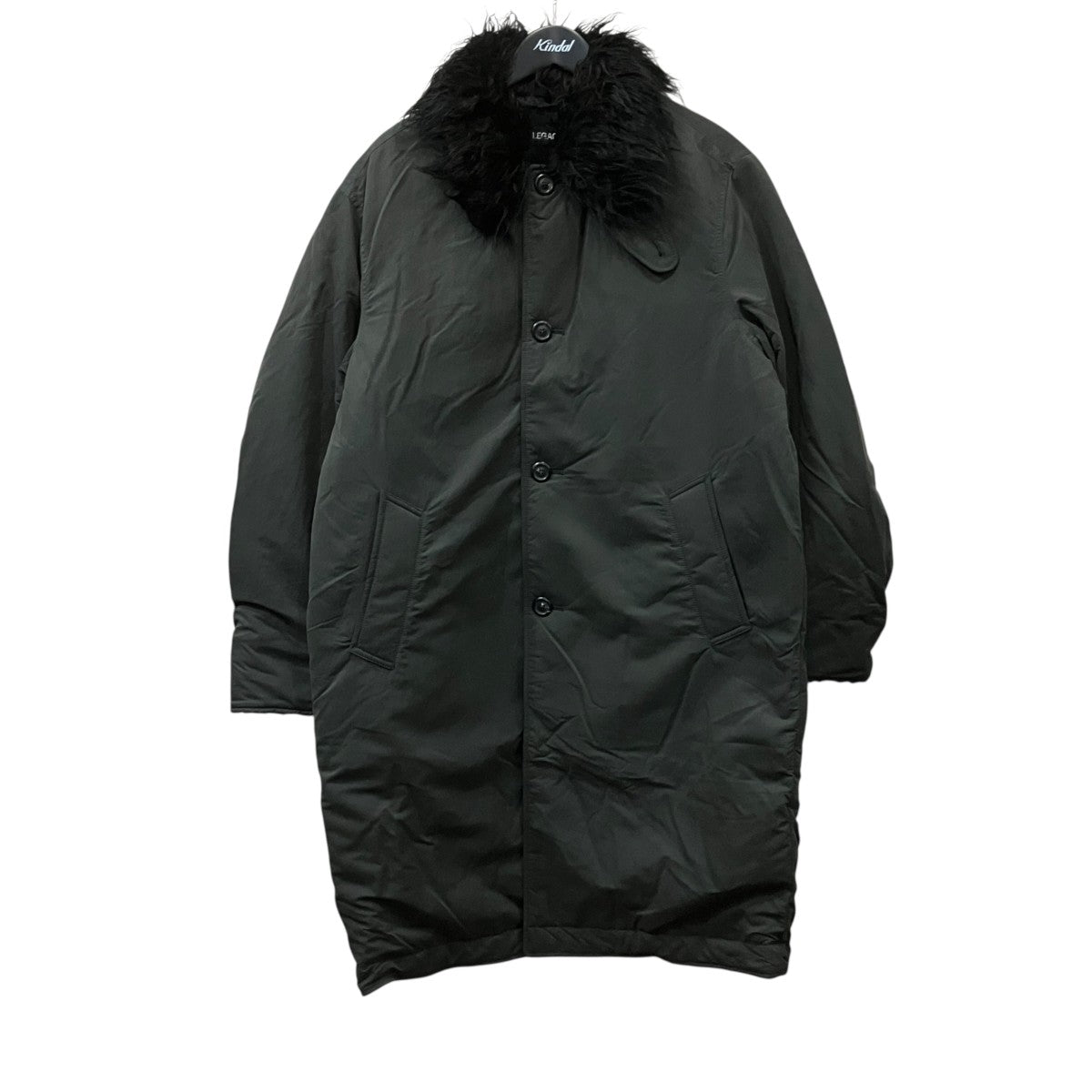 OUR LEGACY POLAR COAT 襟ファー ポーラーコート 古着・中古-1枚目のアイテム画像