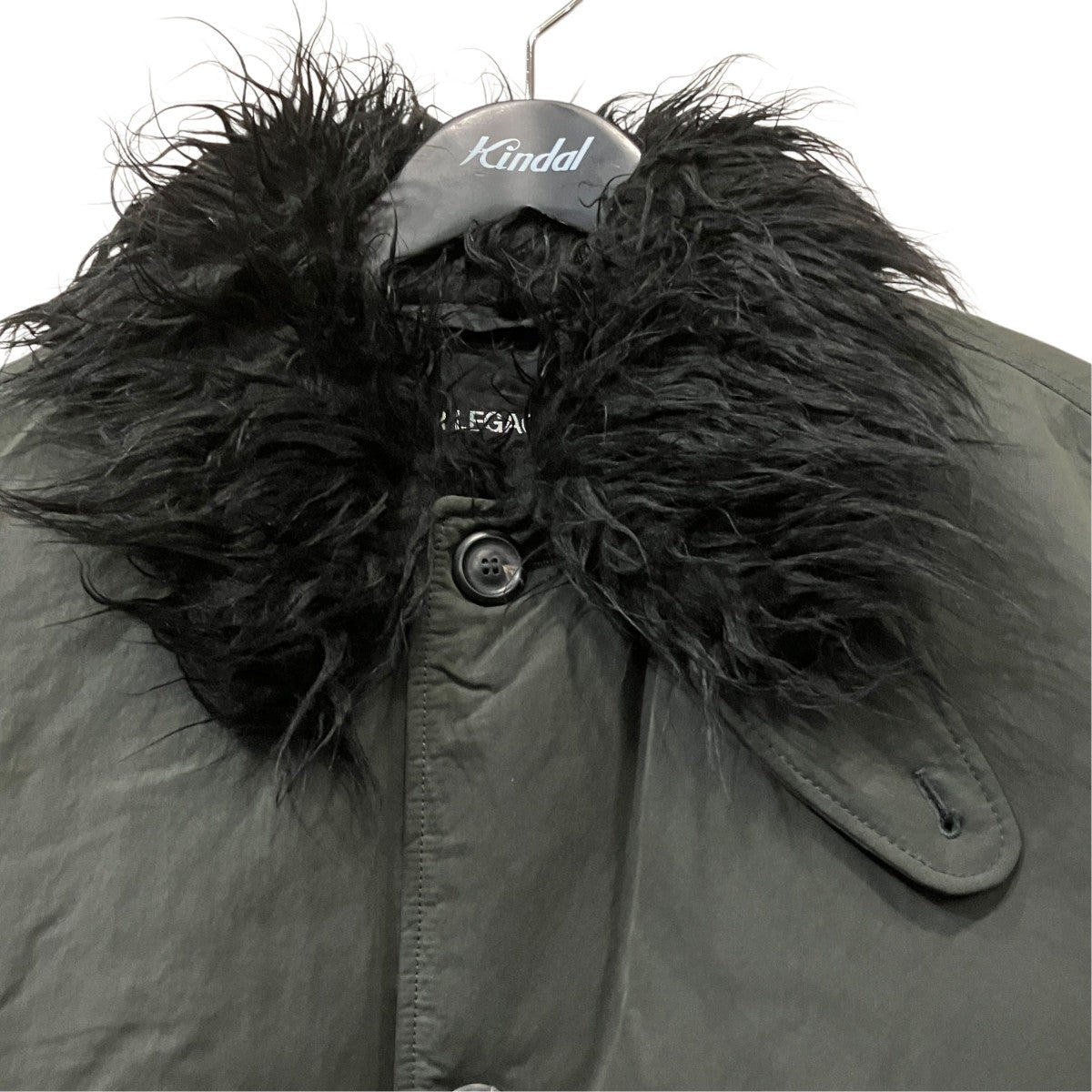 OUR LEGACY POLAR COAT 襟ファー ポーラーコート 古着・中古-3枚目のアイテム画像