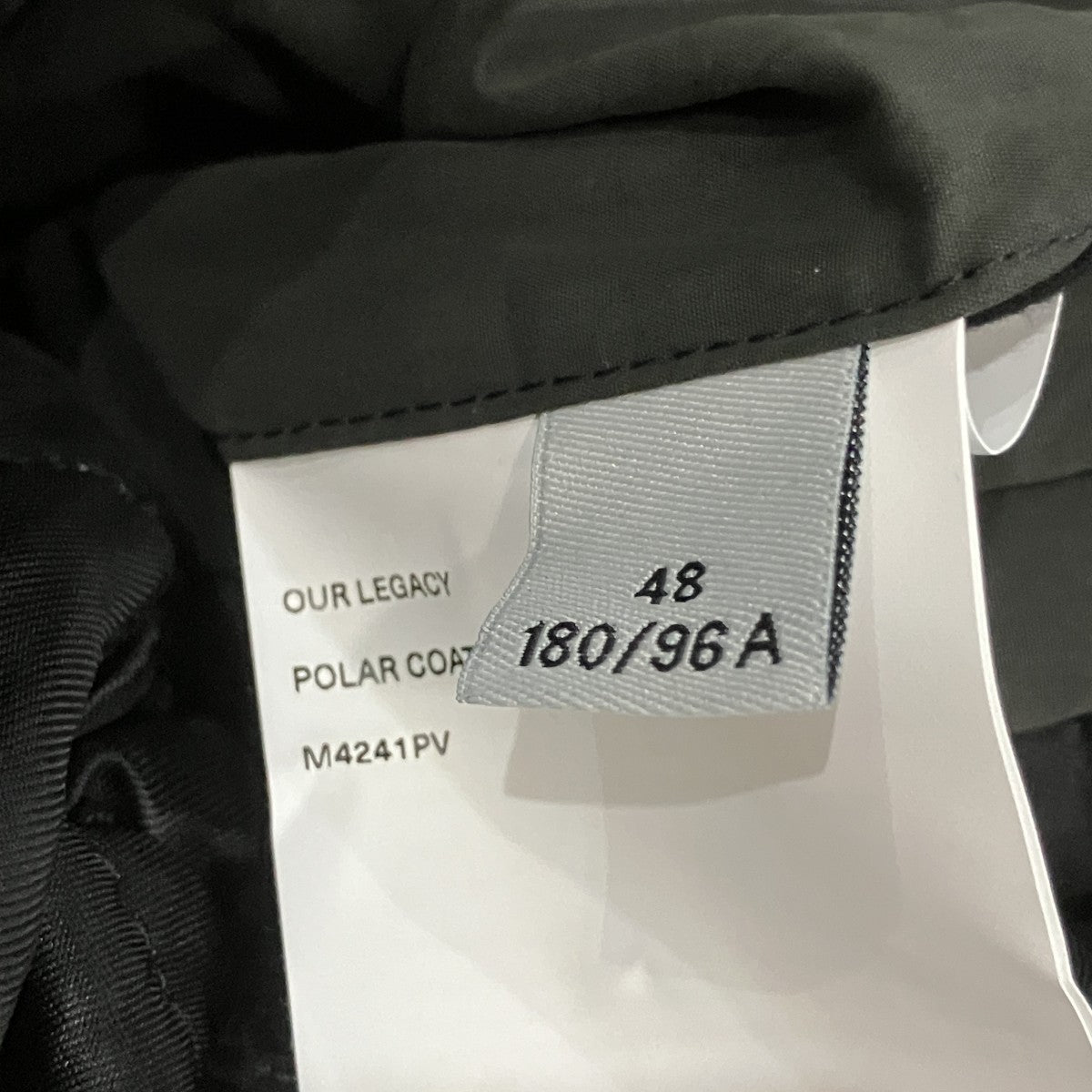 OUR LEGACY POLAR COAT 襟ファー ポーラーコート 古着・中古-5枚目のアイテム画像