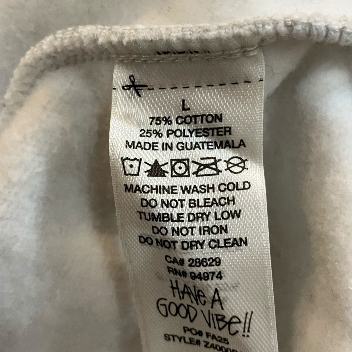 stussy STOCK DSM GINZA HOOD プルオーバーパーカー 古着・中古-5枚目のアイテム画像