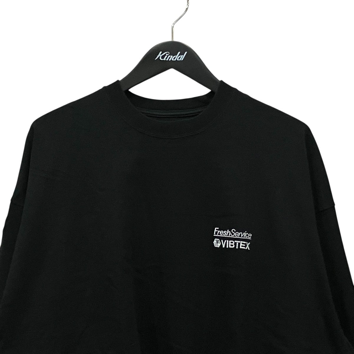 FreshService ワンポイント刺繍ロングスリーブTシャツ 古着・中古-3枚目のアイテム画像