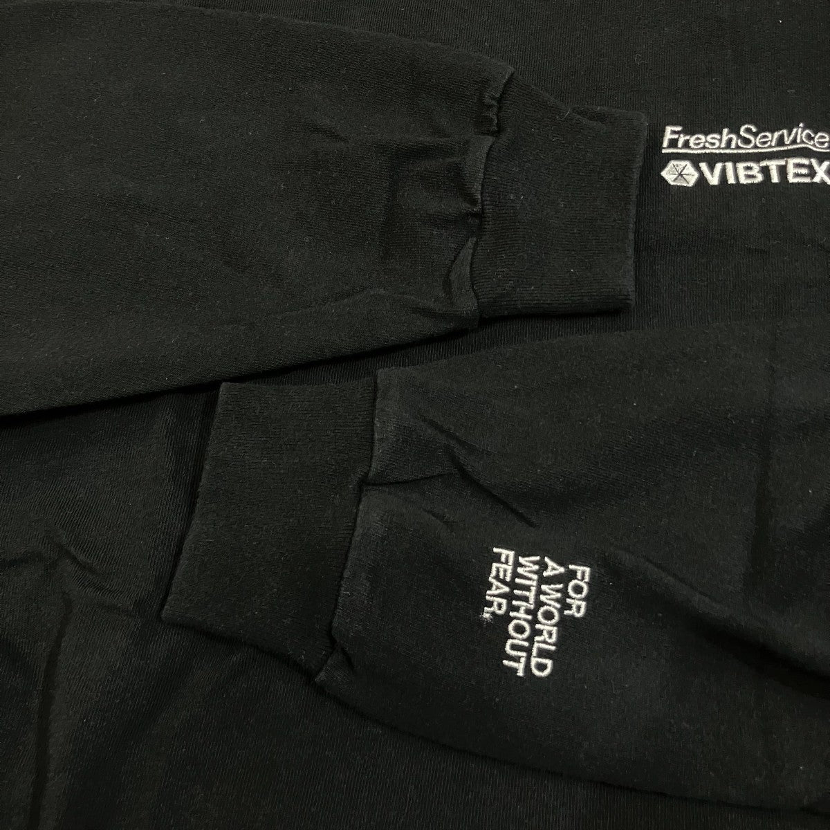 FreshService ワンポイント刺繍ロングスリーブTシャツ 古着・中古-4枚目のアイテム画像