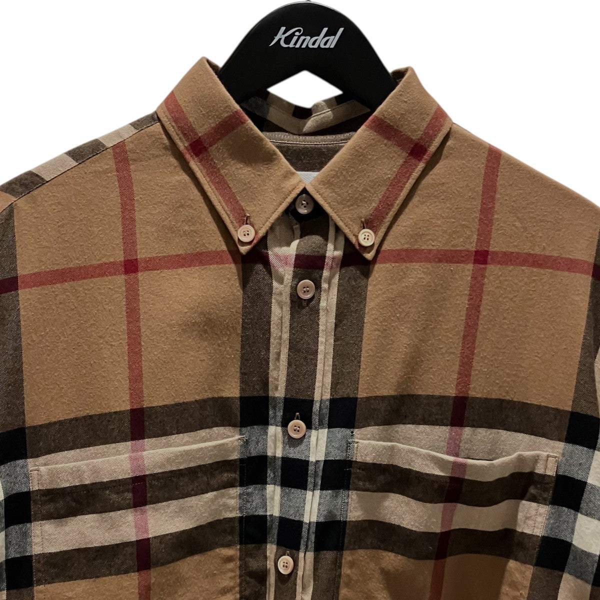 BURBERRY チェックシャツ 古着・中古-3枚目のアイテム画像