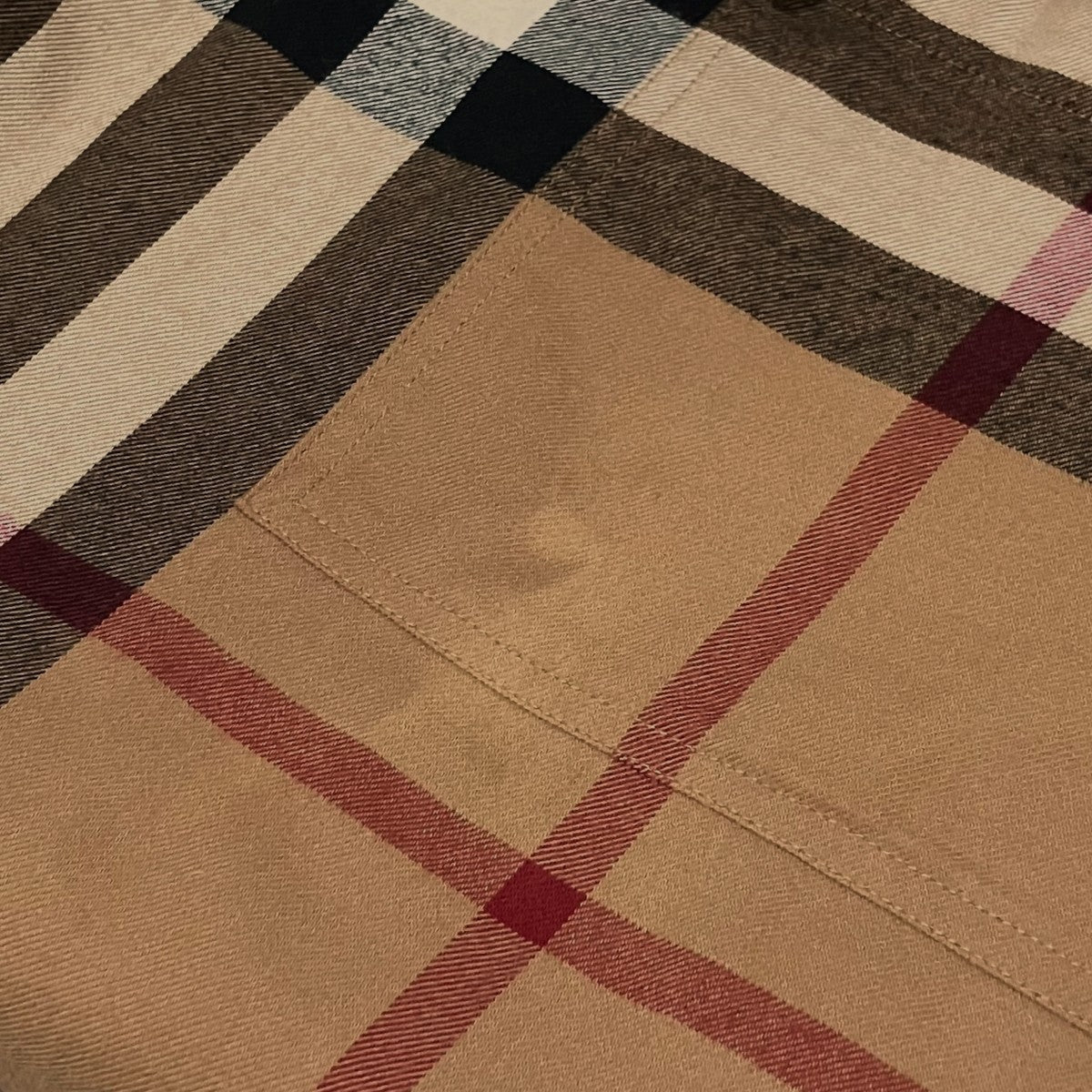 BURBERRY チェックシャツ 古着・中古-6枚目のアイテム画像
