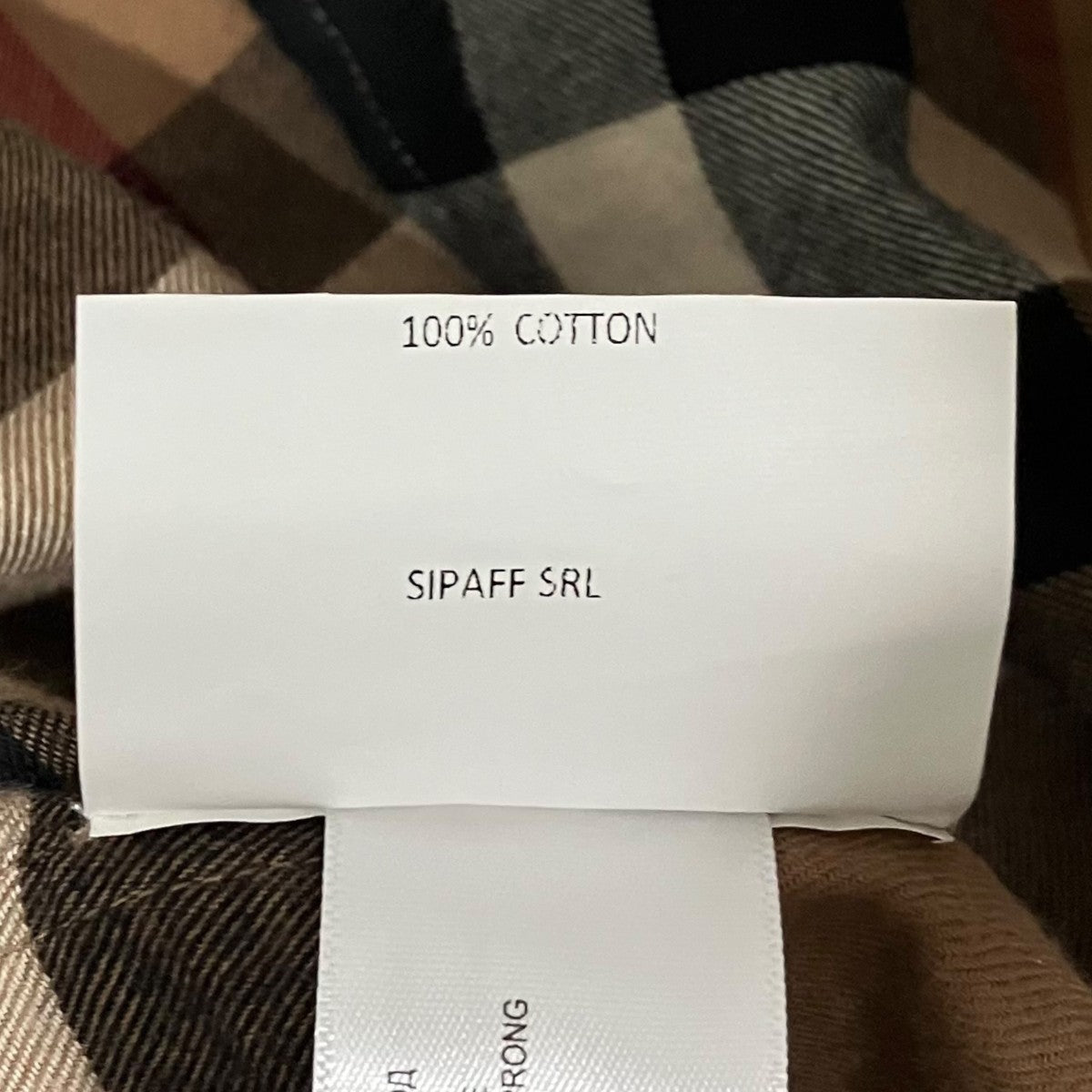 BURBERRY チェックシャツ 古着・中古-8枚目のアイテム画像
