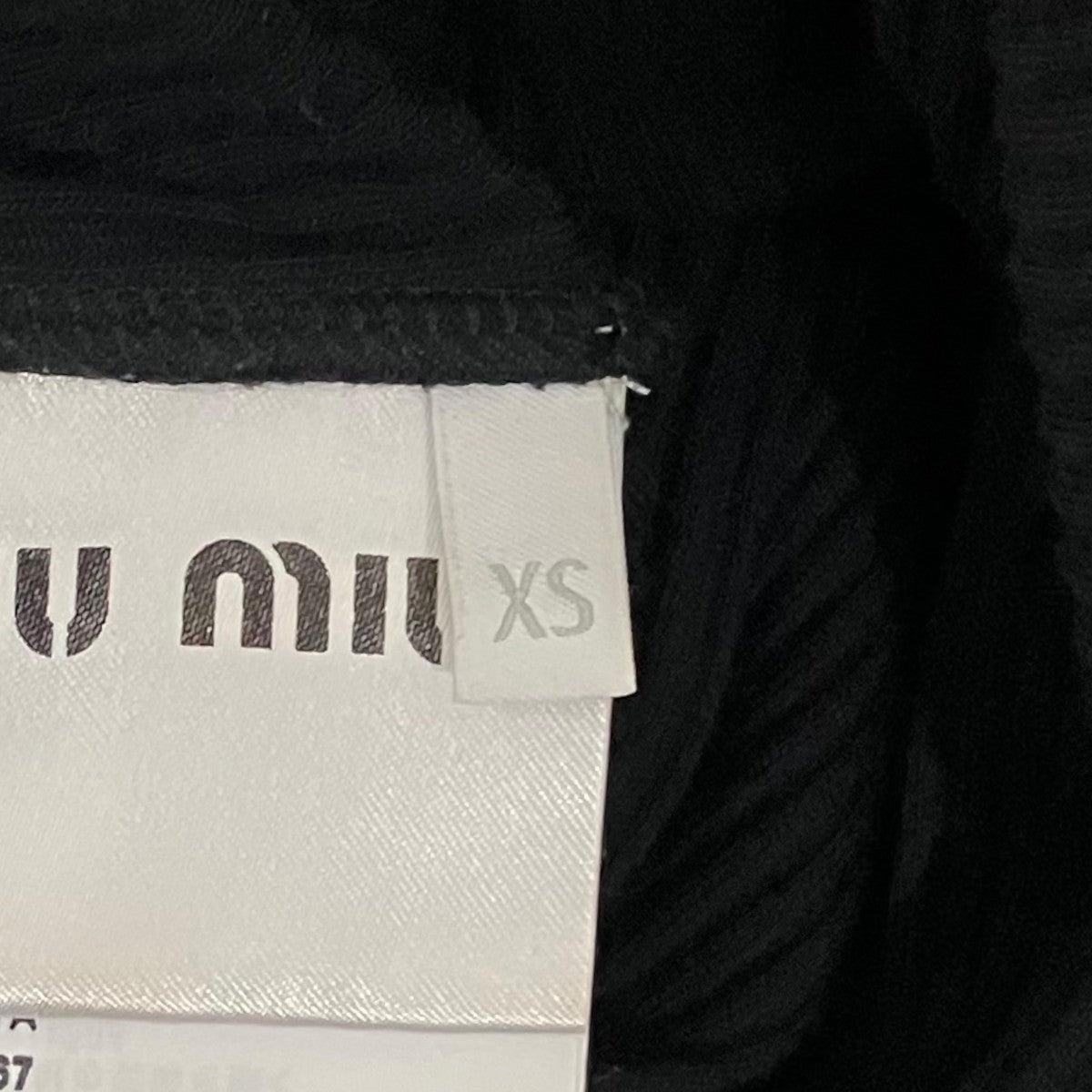 MIU MIU ビジューリブカットソーMT1745 古着・中古-6枚目のアイテム画像