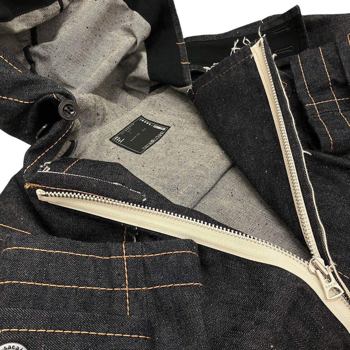 sacai×BEYONDEXX デニムコート22-02829M 古着・中古-5枚目のアイテム画像
