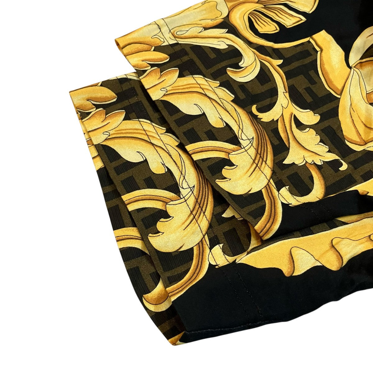 FENDI×VERSACE ズッカ柄TシャツFY0936 AKDZ 古着・中古-4枚目のアイテム画像