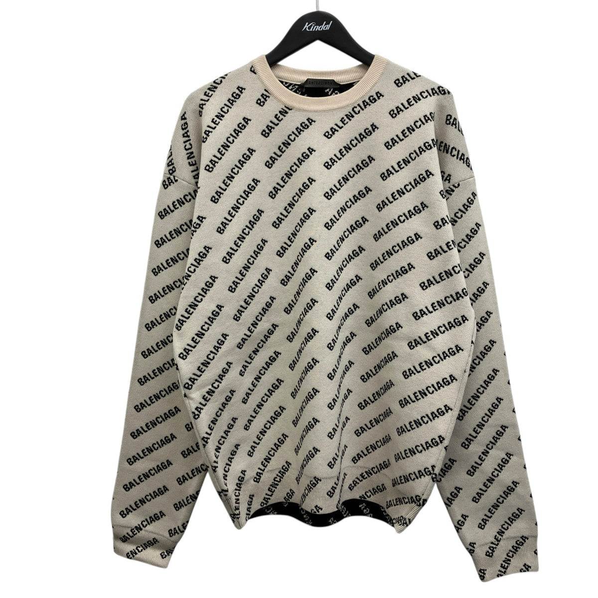 BALENCIAGA オールオーバーロゴニット 古着・中古-1枚目のアイテム画像