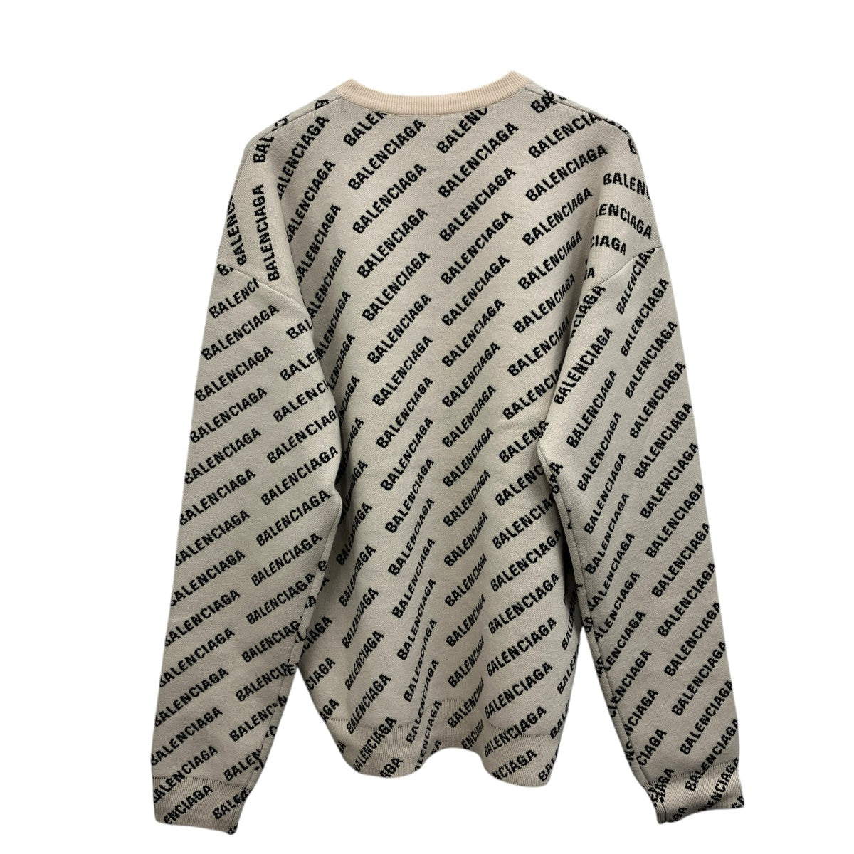 BALENCIAGA オールオーバーロゴニット 古着・中古-2枚目のアイテム画像