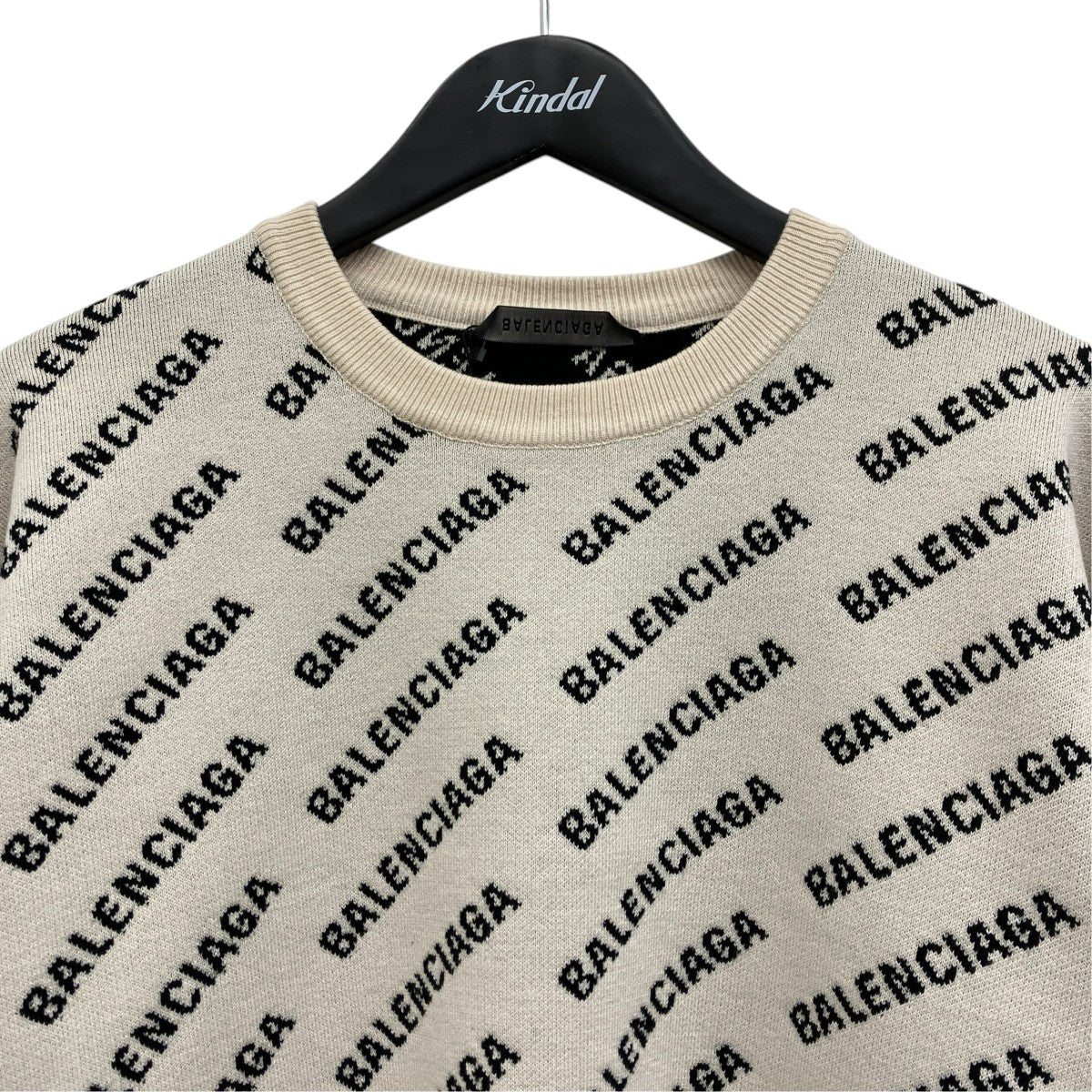 BALENCIAGA オールオーバーロゴニット 古着・中古-3枚目のアイテム画像