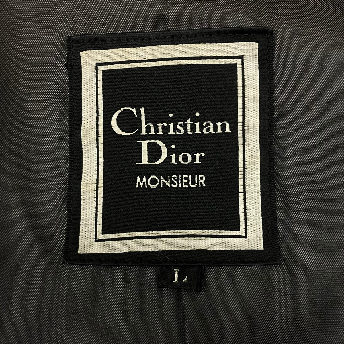 Christian Dior MONSIEUR 中綿ジャケット 古着・中古-6枚目のアイテム画像