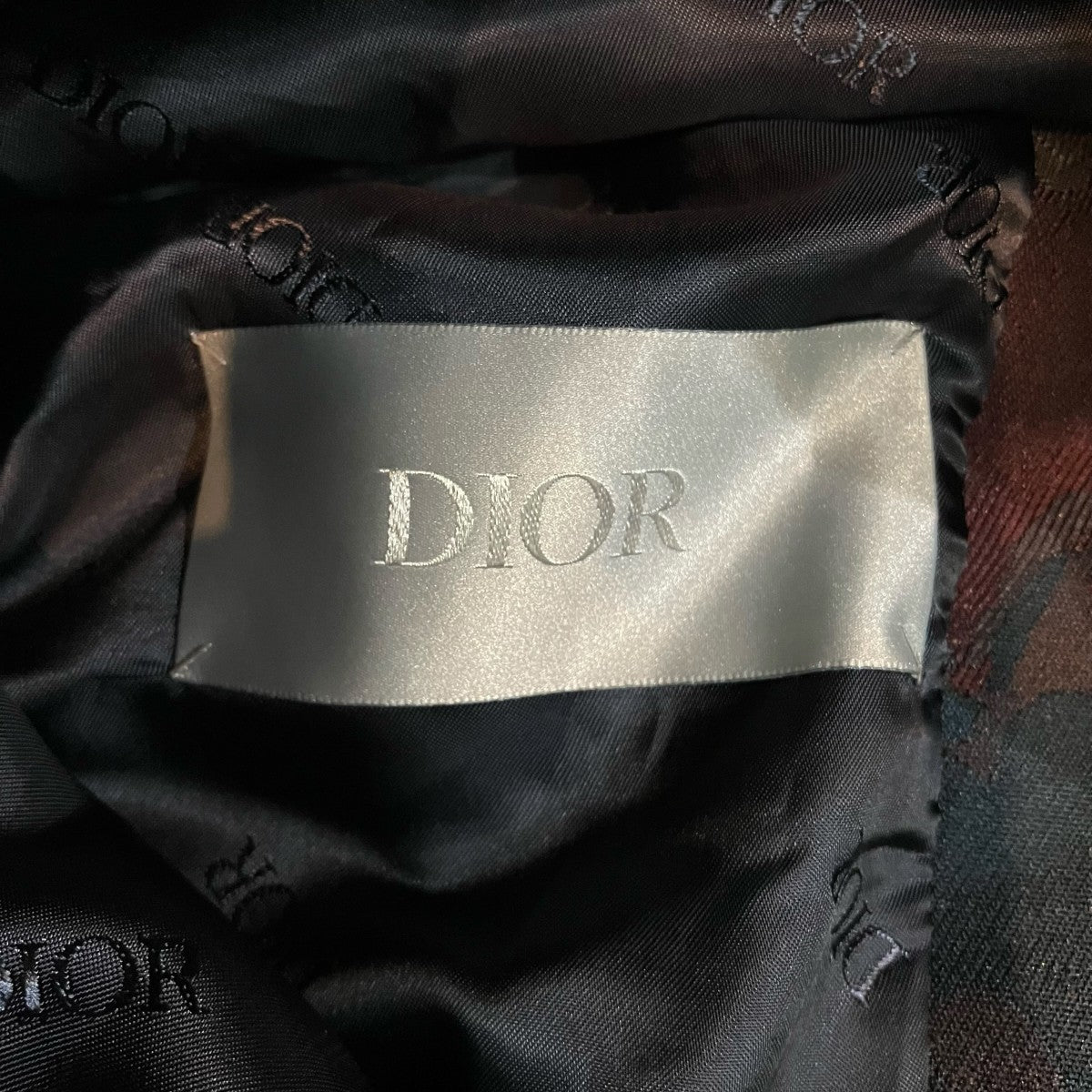 DIOR×PETER DOIG ジップジャケット143C402A5336 143C402A5336 グレー