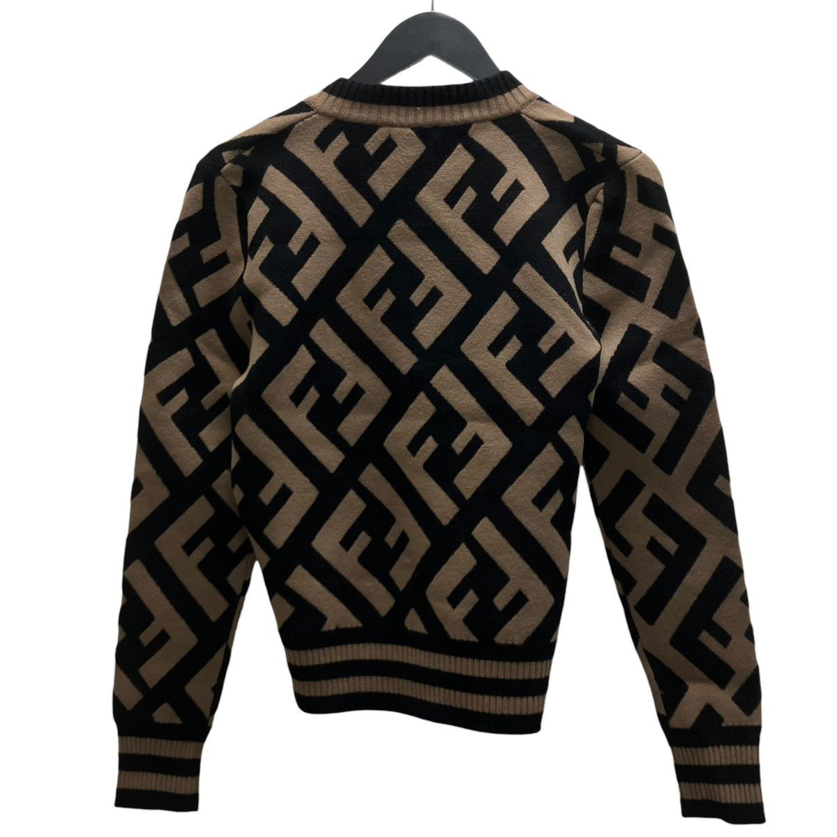 FENDI ズッカ柄ニット 古着・中古-4枚目のアイテム画像