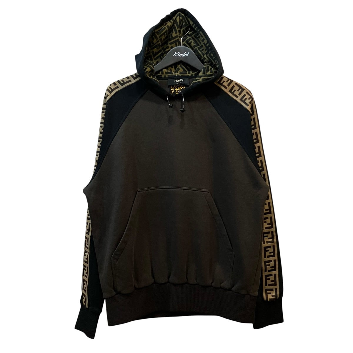 FENDI ズッカラインプルオーバーパーカーFAF588 古着・中古-1枚目のアイテム画像
