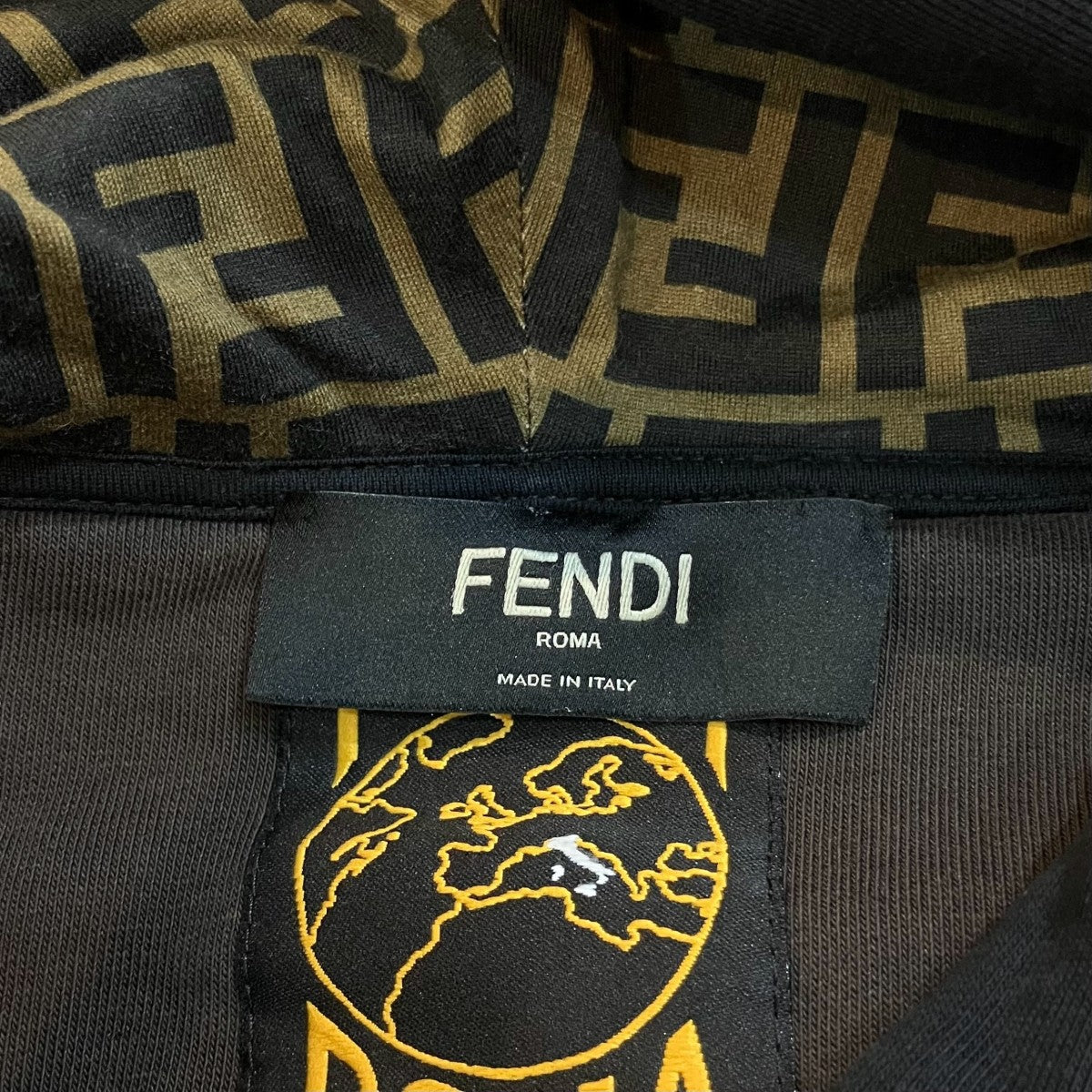 FENDI ズッカラインプルオーバーパーカーFAF588 古着・中古-5枚目のアイテム画像