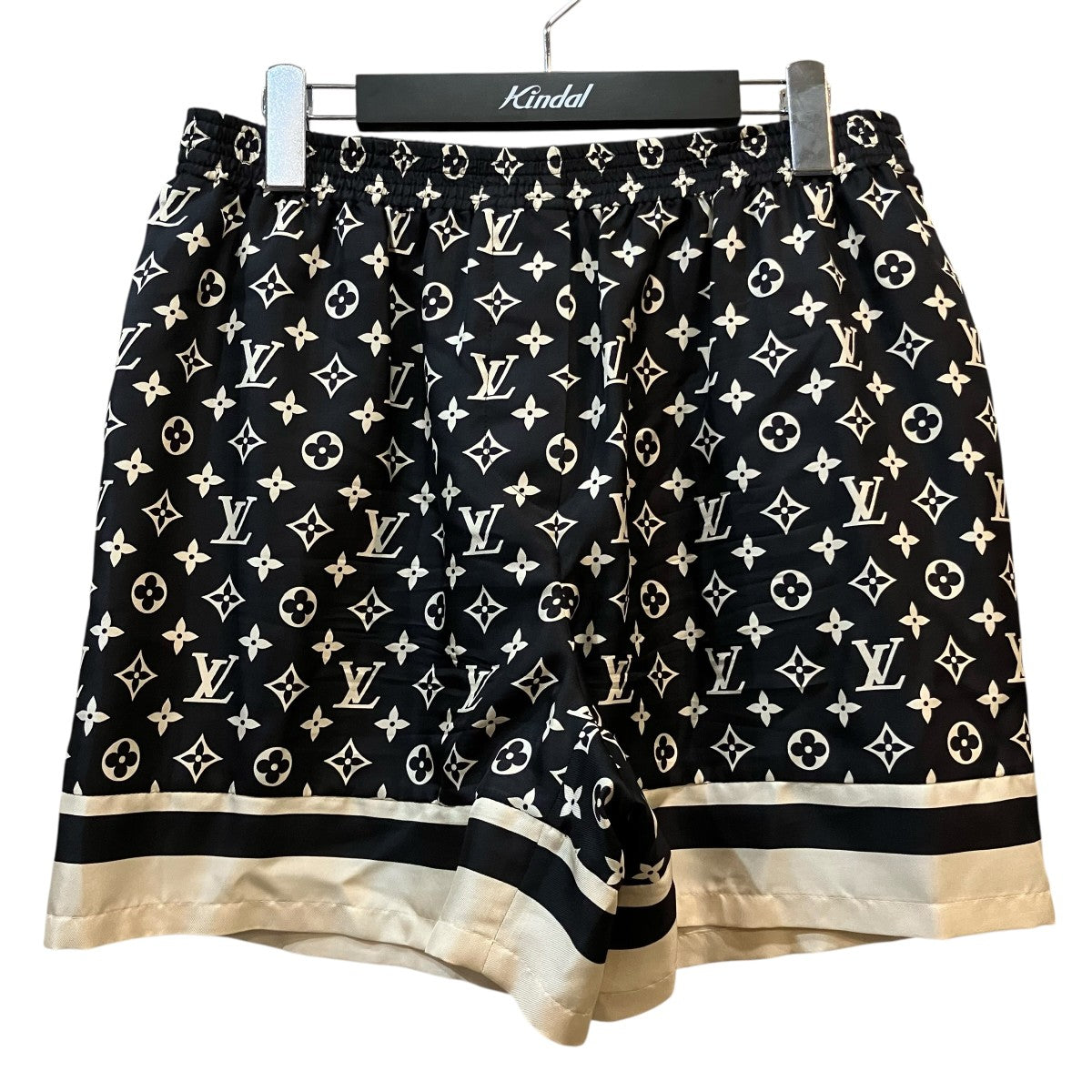 LOUIS VUITTON モノグラムシルクショートパンツRW228B TR0 FNPO79 古着・中古-1枚目のアイテム画像