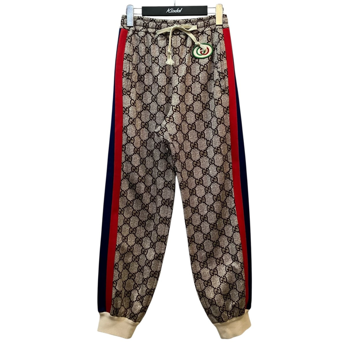GUCCI サイドライントラックパンツ580580 XJBGT 古着・中古-1枚目のアイテム画像