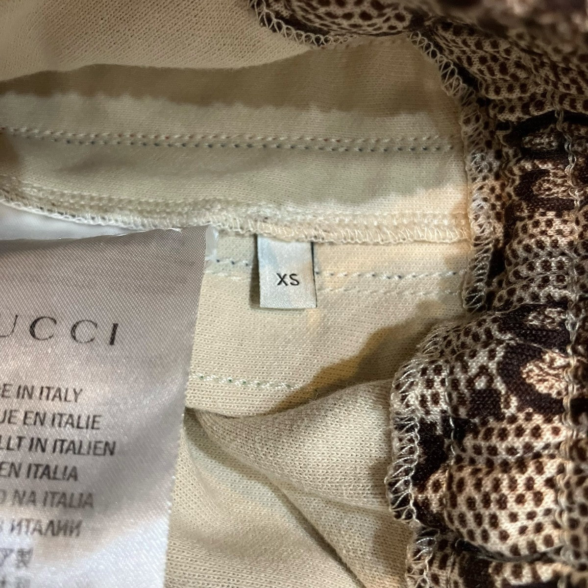 GUCCI サイドライントラックパンツ580580 XJBGT 古着・中古-6枚目のアイテム画像