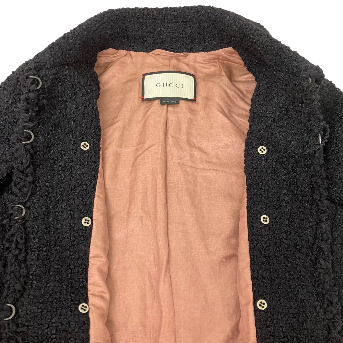 GUCCI ツイードセットアップ 古着・中古-7枚目のアイテム画像