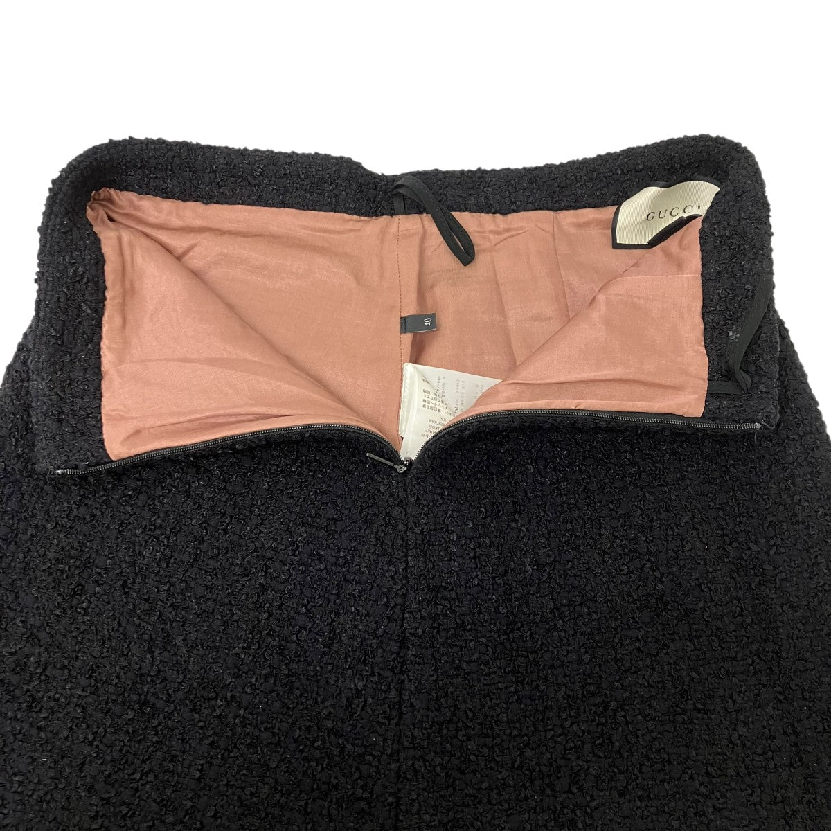 GUCCI ツイードセットアップ 古着・中古-8枚目のアイテム画像