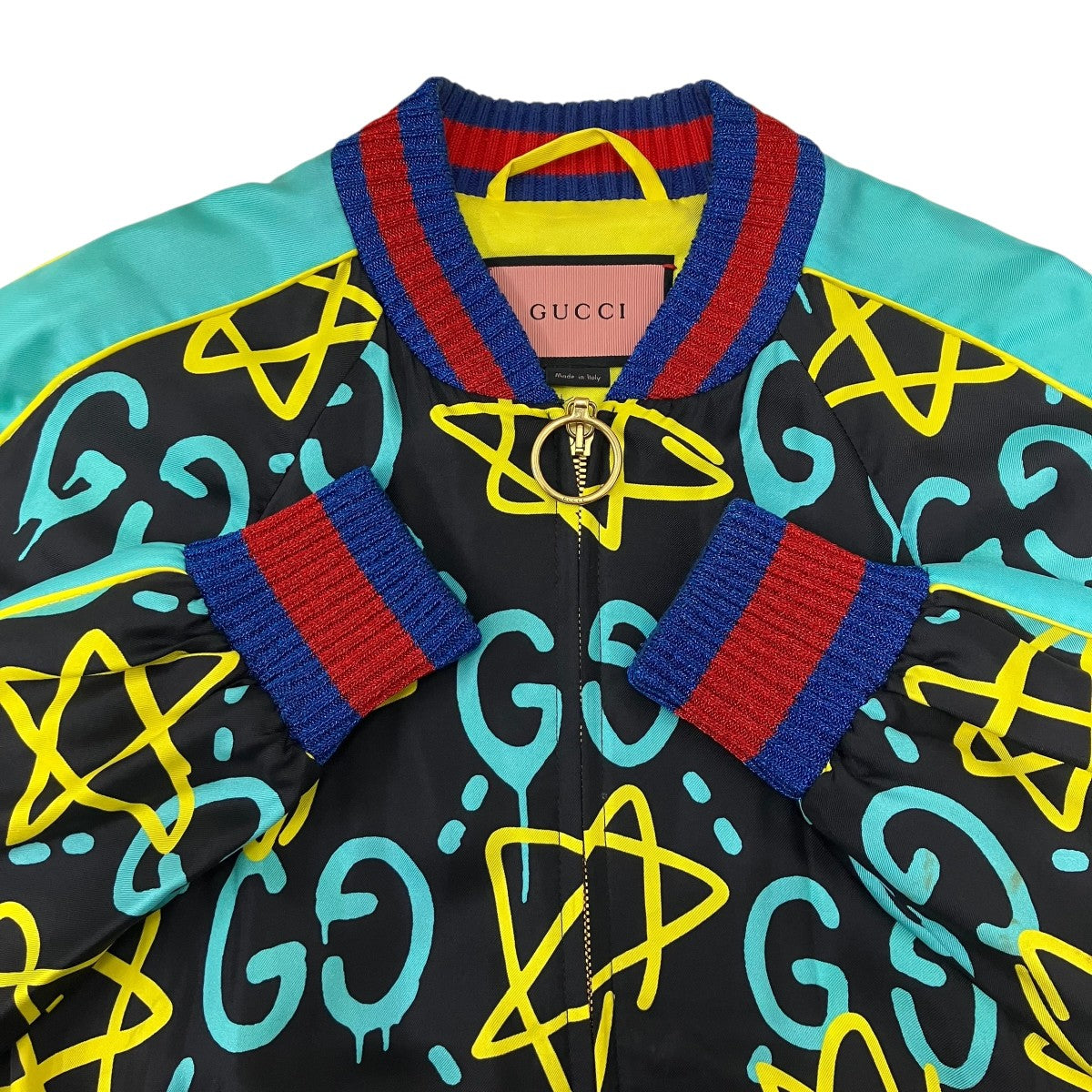 GUCCI GGゴーストスカジャン 古着・中古-5枚目のアイテム画像