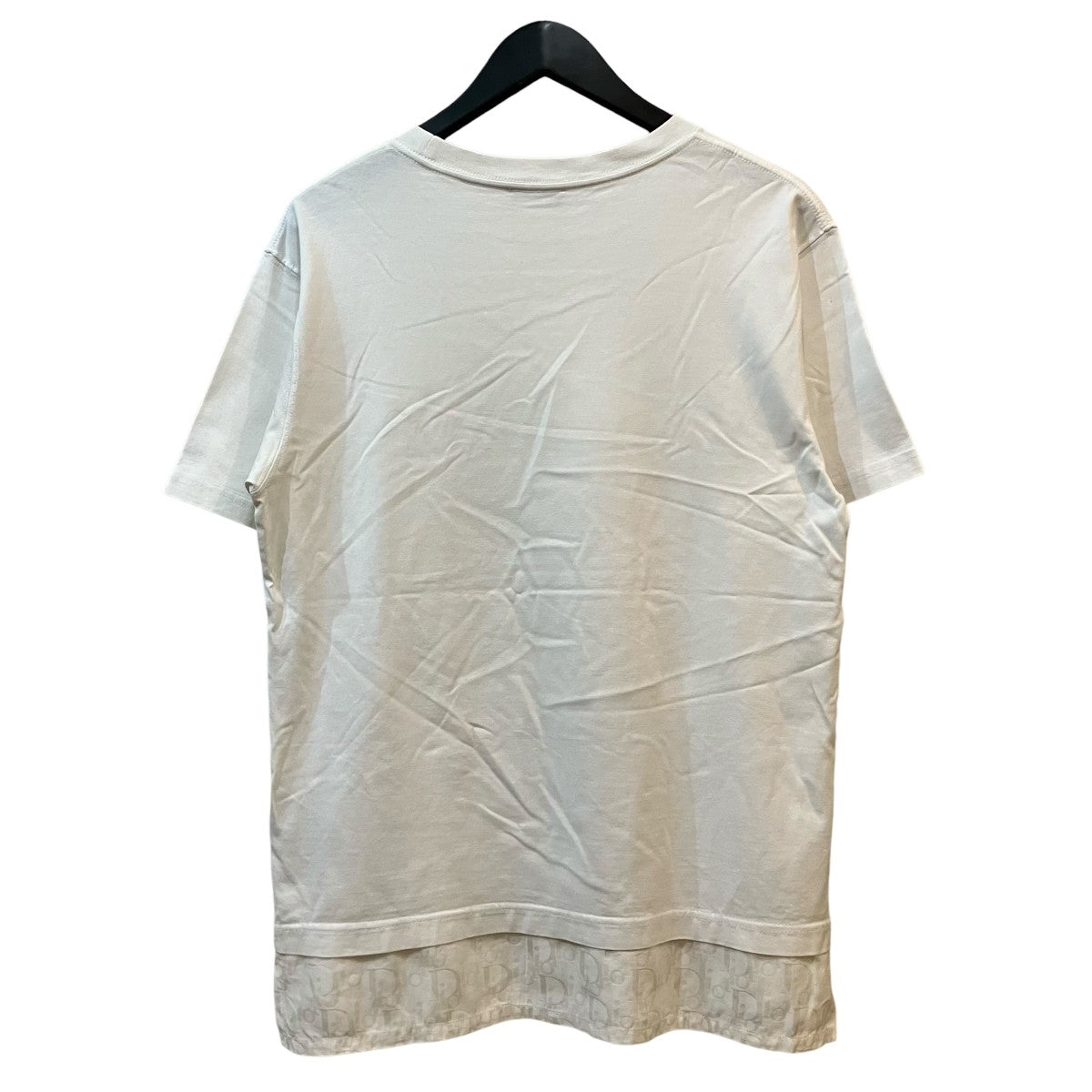 DIOR 裾オブリーク柄切替Tシャツ113J632A0677 古着・中古-2枚目のアイテム画像