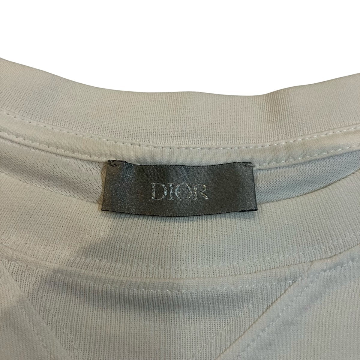DIOR 裾オブリーク柄切替Tシャツ113J632A0677 古着・中古-5枚目のアイテム画像