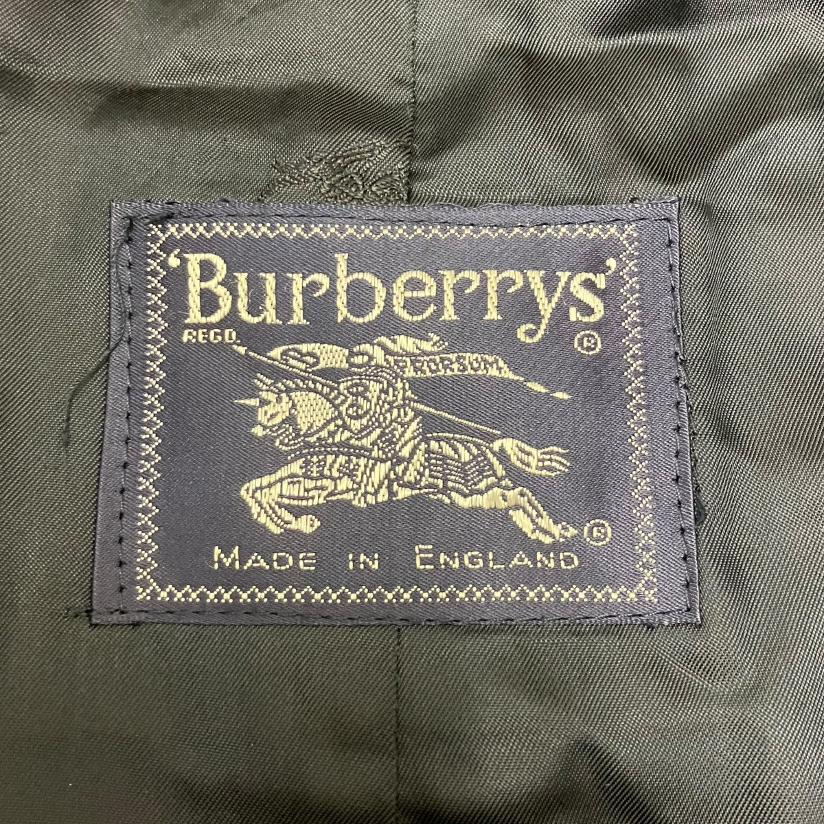 Burberry’s ウールステンカラーコート 古着・中古-6枚目のアイテム画像
