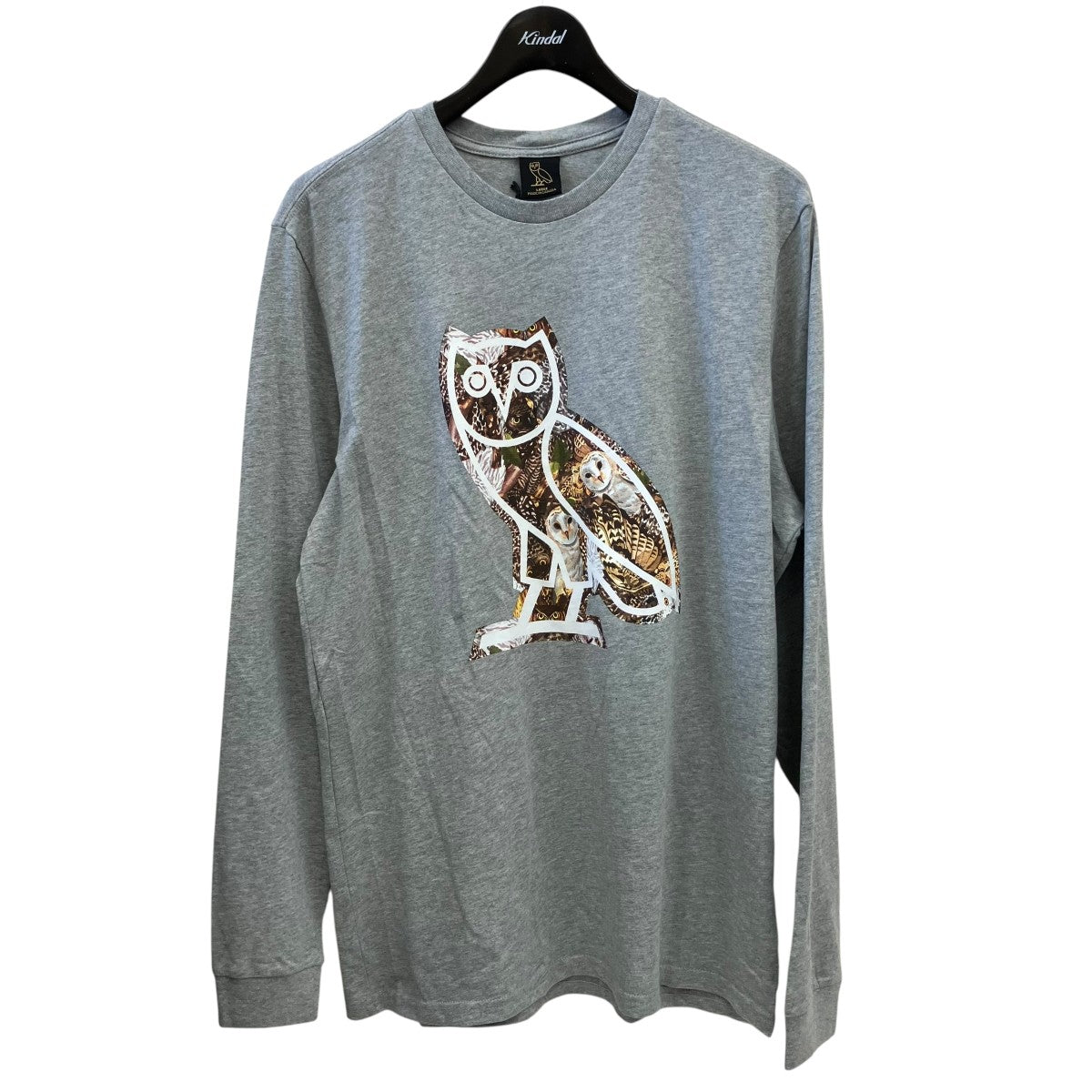 フクロウ長袖Tシャツ
