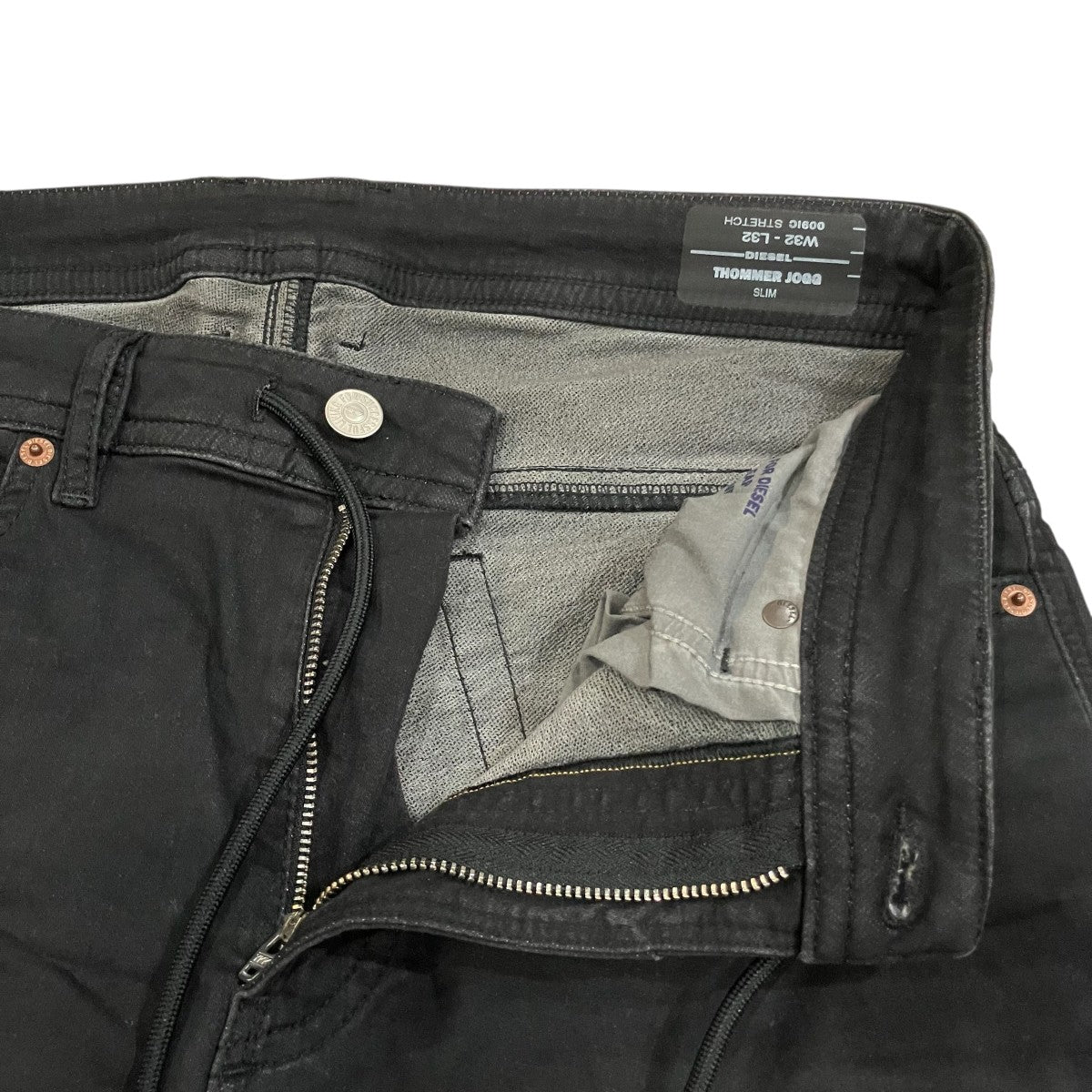 DIESEL リペアデザインジョグデニムパンツ 古着・中古-4枚目のアイテム画像