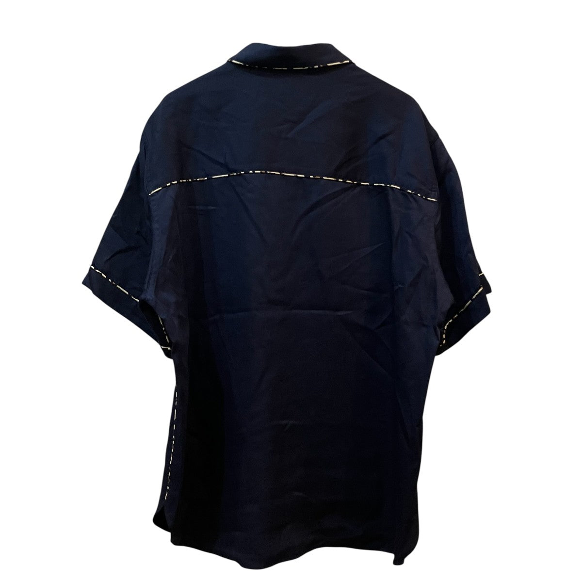 「WESTERN SHIRT S S」レオパードパイピング半袖ウエスタンシャツ24SS WMS WS01