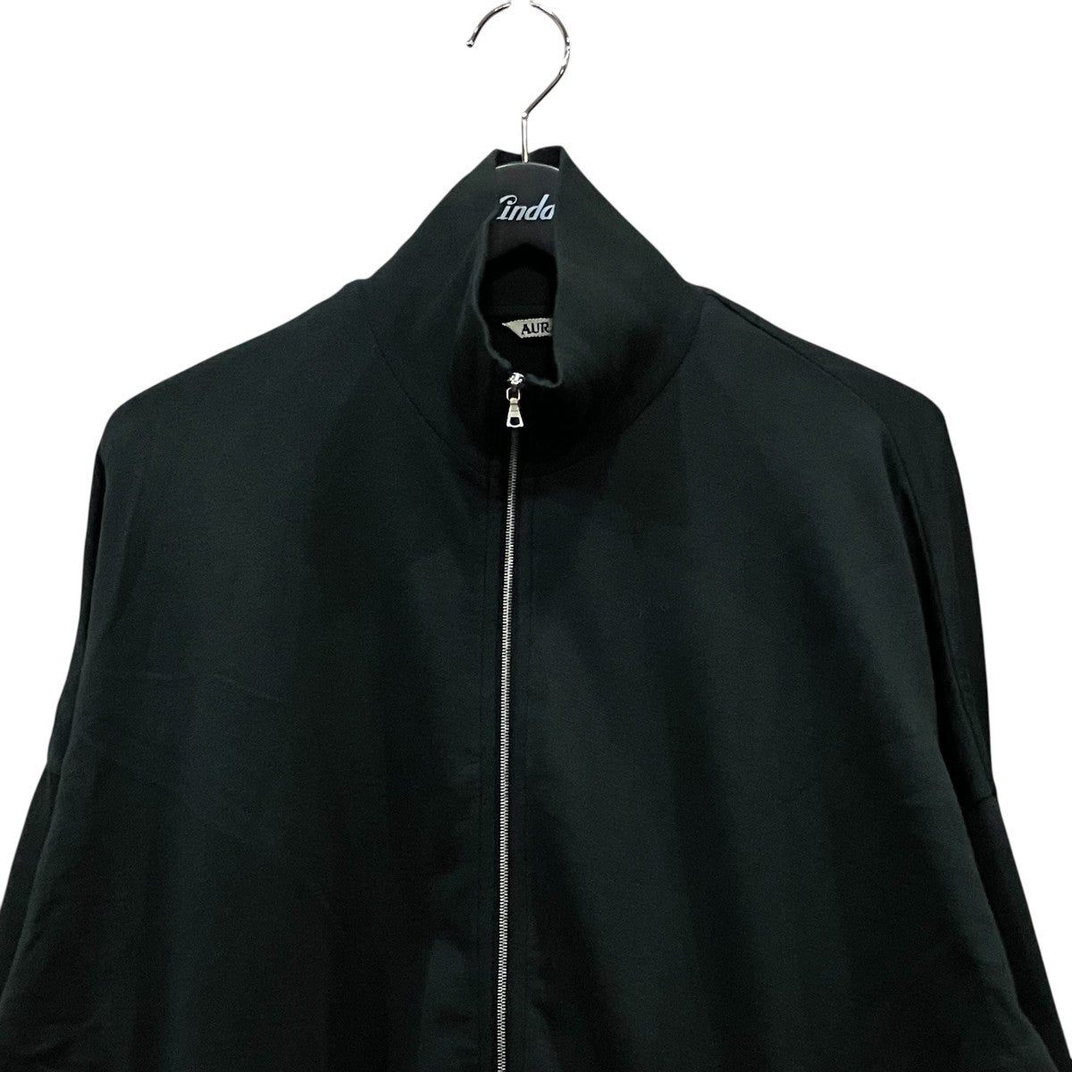 AURALEE(オーラリー) 「SUPER HIGH GAUGE SWEAT ZIP CARDIGAN」ジップ