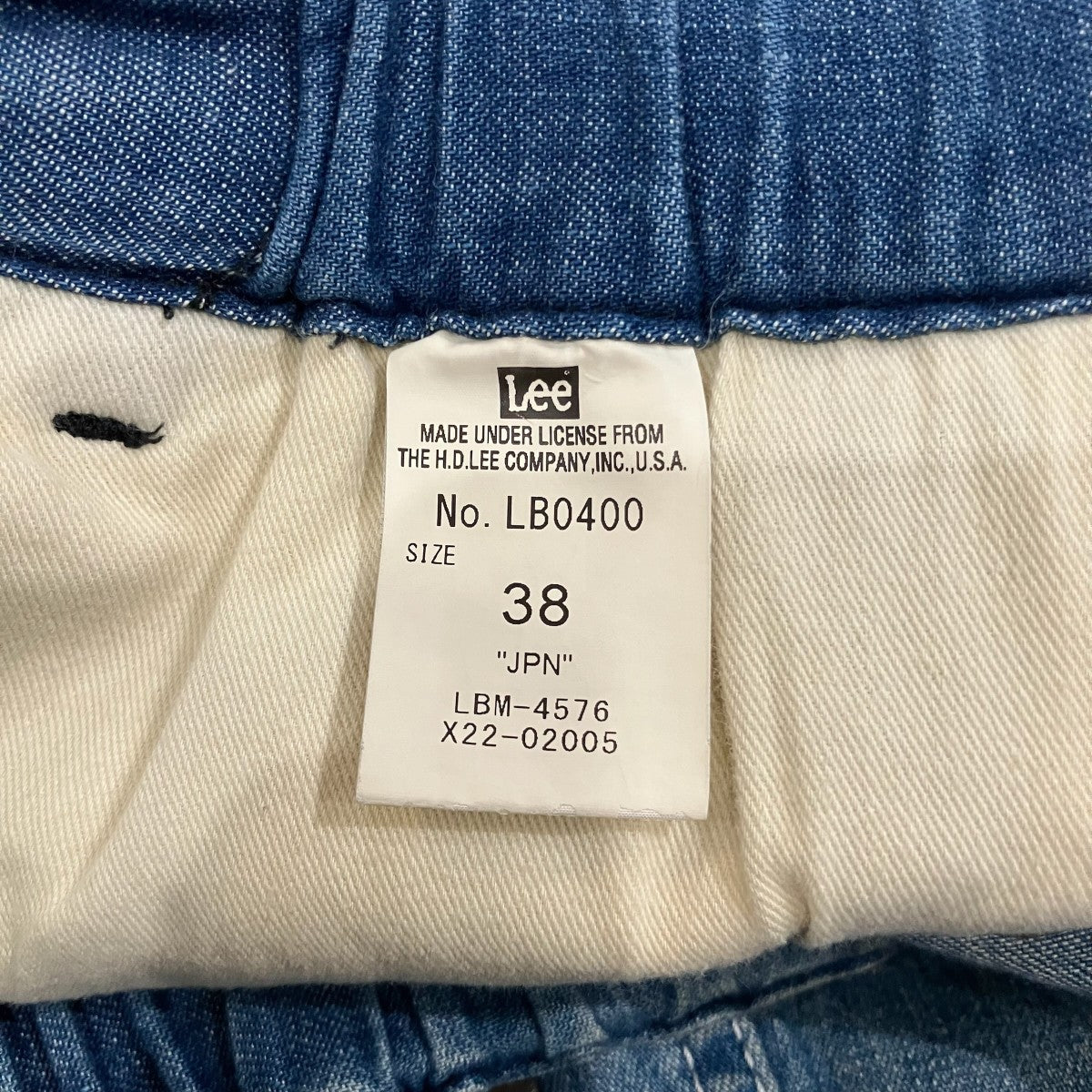 N．HOOLYWOOD×LEE デニムペインターパンツLB0400 古着・中古-5枚目のアイテム画像