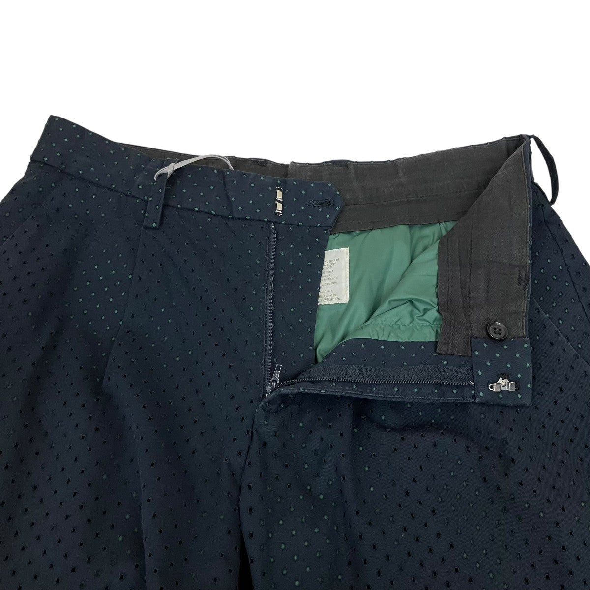 KOLOR パンチング テーパードパンツ15SCM-P09105 古着・中古-3枚目のアイテム画像