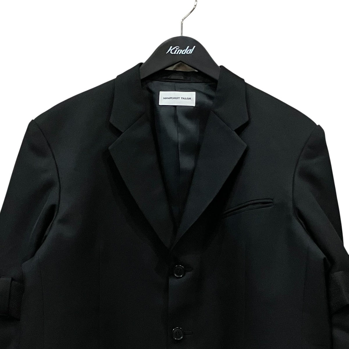 ANARCHIST TAILOR ボンテージテーラードジャケット 古着・中古-3枚目のアイテム画像
