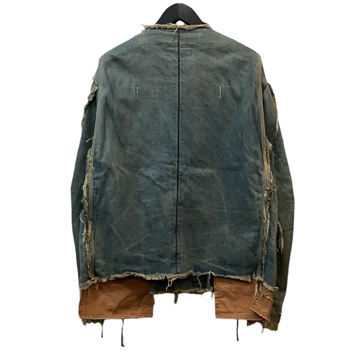 Slash Seam Chore Jacket From Coal Mine DUSTデザインデニムジャケット