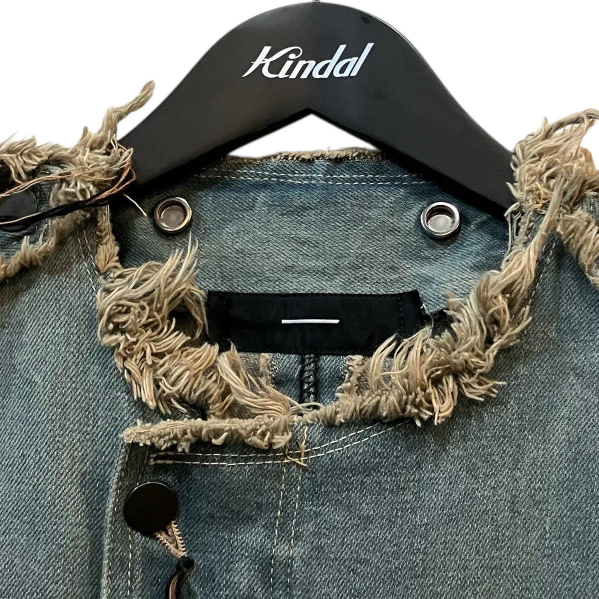 Slash Seam Chore Jacket From Coal Mine DUSTデザインデニムジャケット