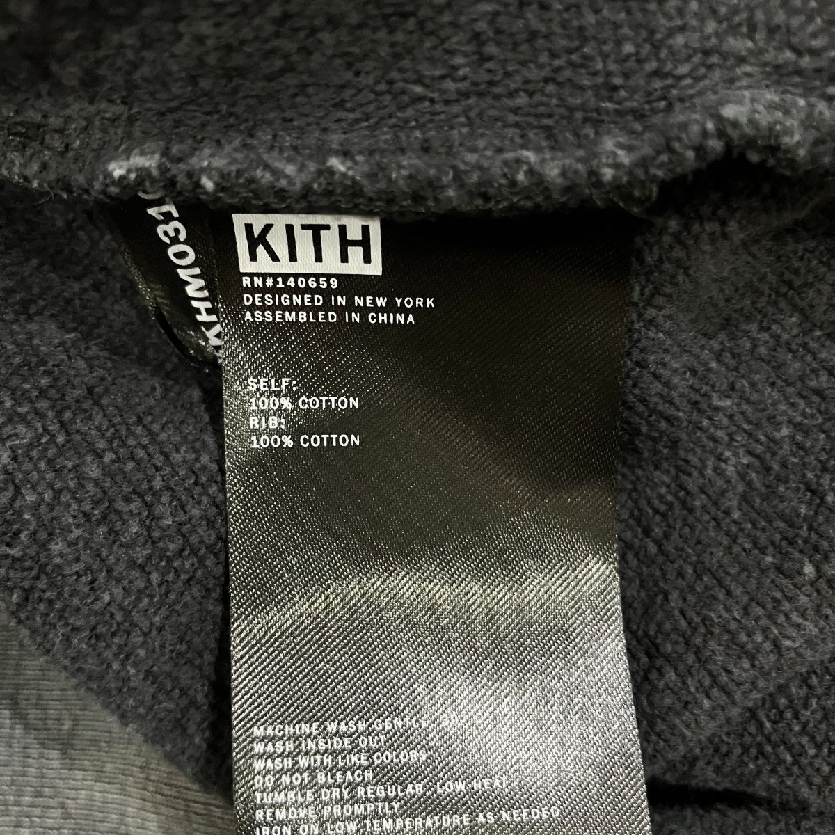 KITH フェード加工ネルソンプルオーバーパーカーKHM031061 古着・中古-6枚目のアイテム画像