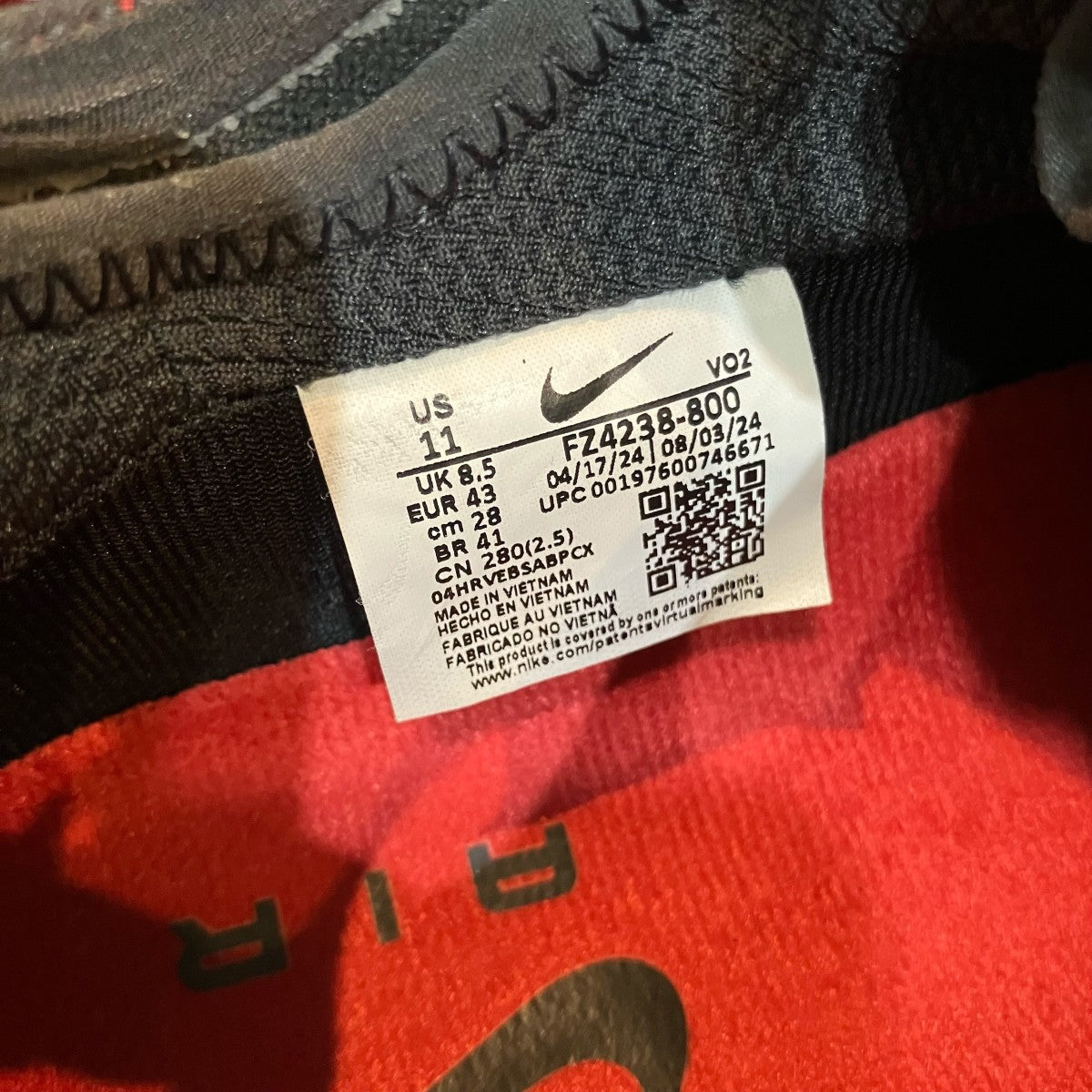 NIKE 「AIR MAX SNDR GTX」スニーカーFZ4238 800 古着・中古-8枚目のアイテム画像
