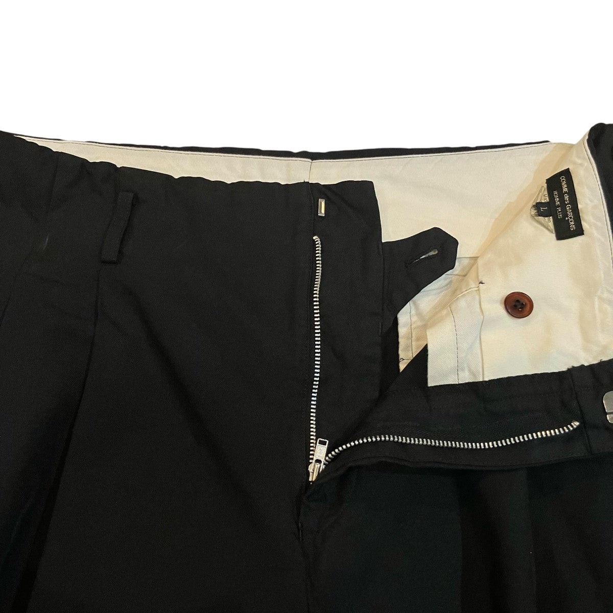 COMME des GARCONS HOMME PLUS 25SSエステルツイル製品染加工 パンツPZ P006 古着・中古-3枚目のアイテム画像