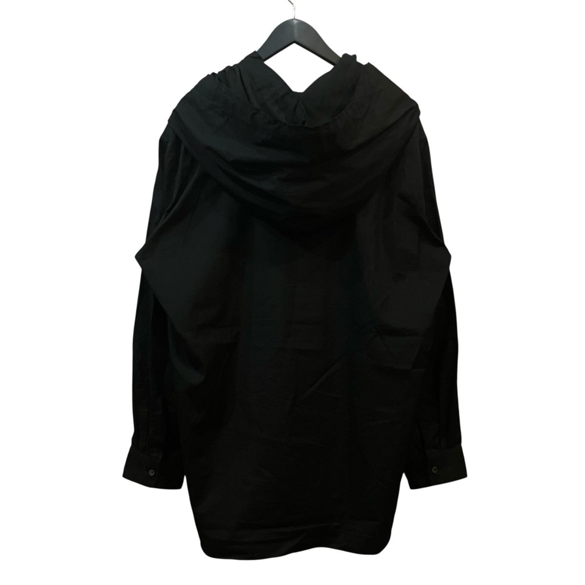 COMME des GARCONS HOMME PLUS 26SSコットンダブルレイヤードプルオーバーパーカーPQ B019 古着・中古-2枚目のアイテム画像
