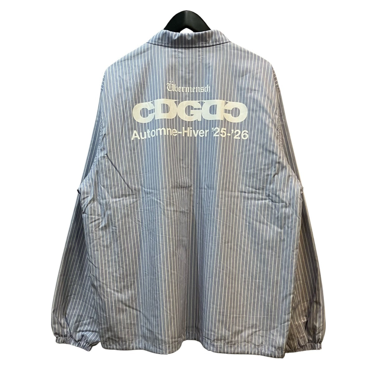CDG×G-DRAGON 「CLASSIC COACH JACKET」ストライプコーチジャケットSP J002 古着・中古-2枚目のアイテム画像